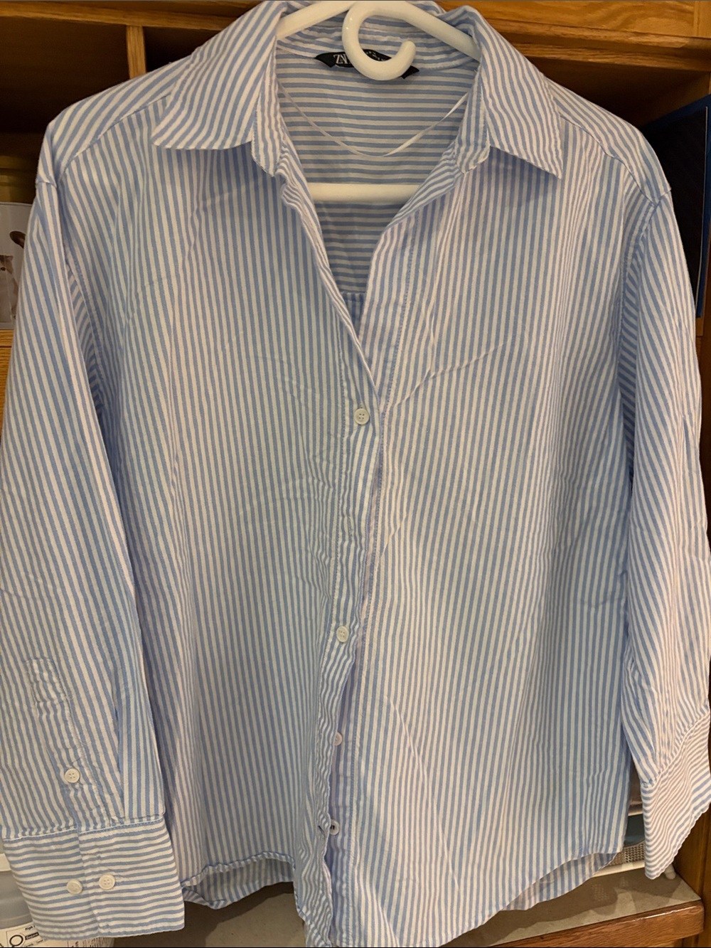 Zara long sleevel polo shirt